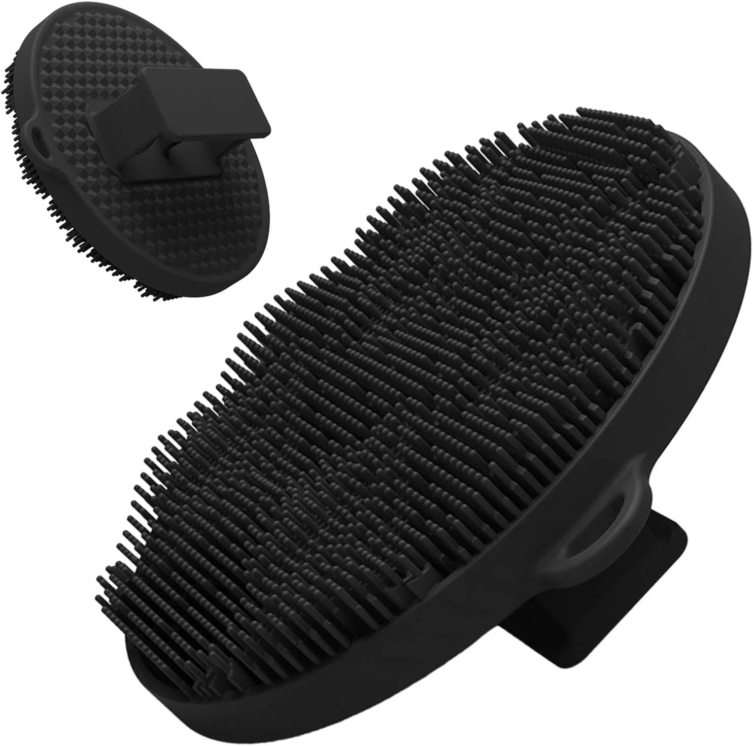 Щетка для тела силиконовая, Body Brush, Schwarz Generic