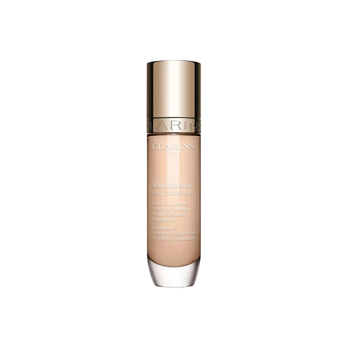 Женская тональная основа с эффектом сияния, 30 мл, CLARINS, #100C Frosted White