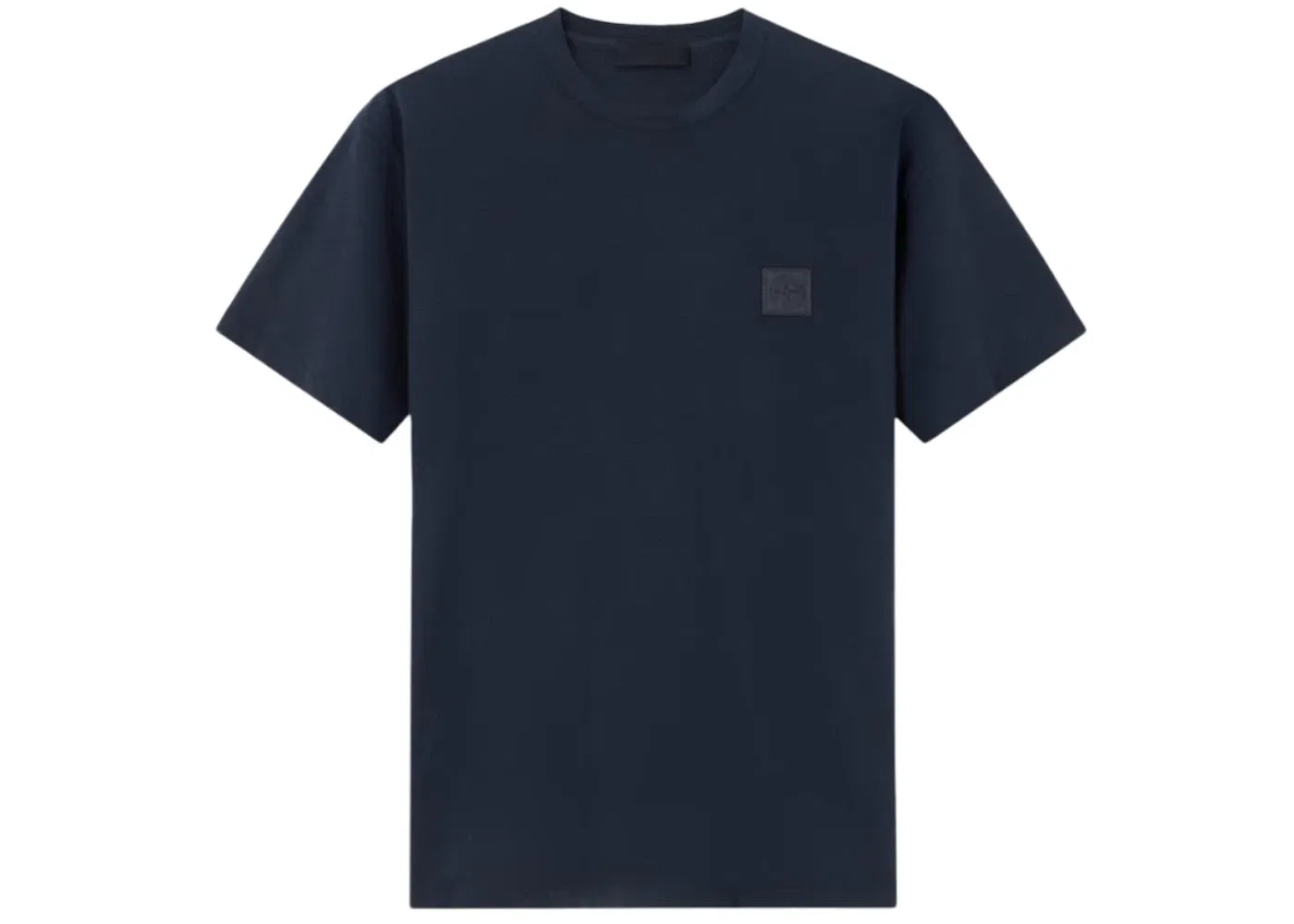 Мужская футболка с принтом Stone Island Dark Navy
