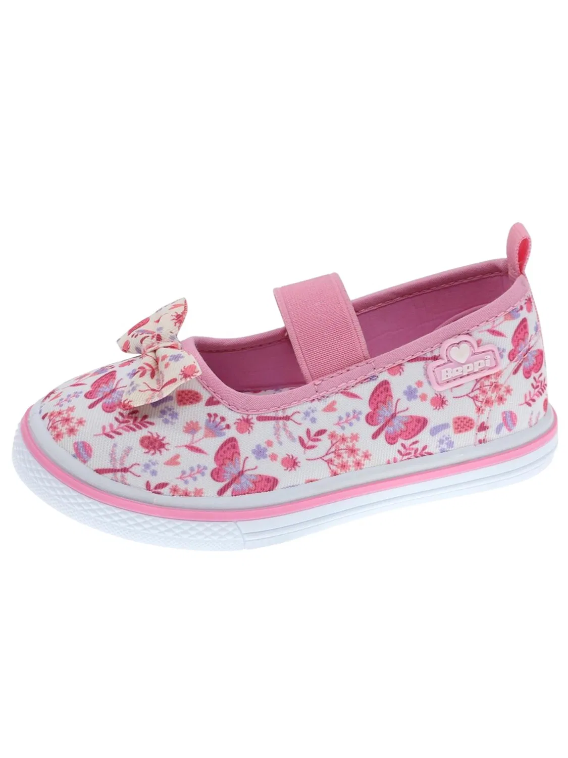 Балетки Beppi Canvas Shoe розового цвета