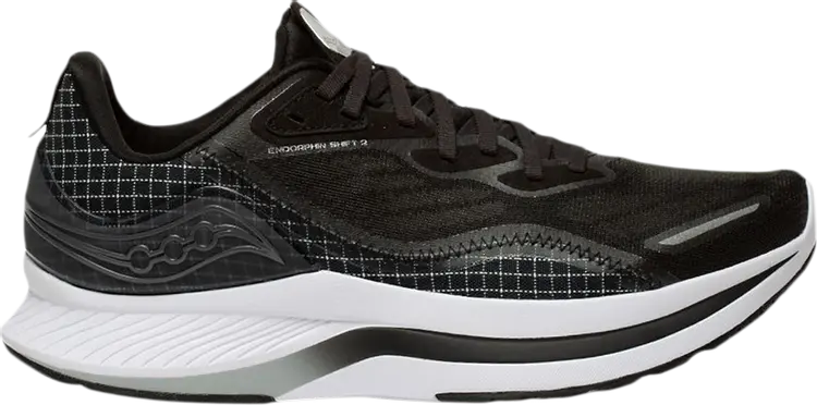 Кроссовки Saucony Endorphin Shift 2 Black White, черный