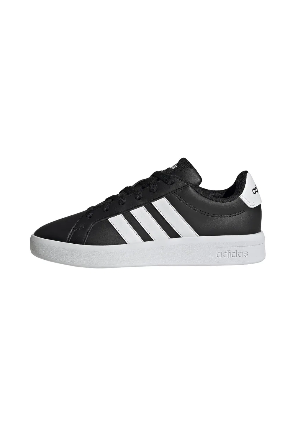 Grand Court 3.0 J унисекс - кроссовки для ходьбы Adidas Performance, Core Black/Ftwr White/Ftwr White
