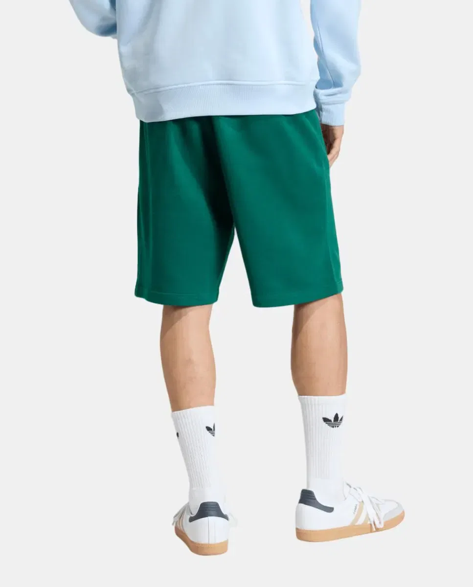 Мужские спортивные шорты из футера Trefoil Essentials adidas, Verde — фото 2