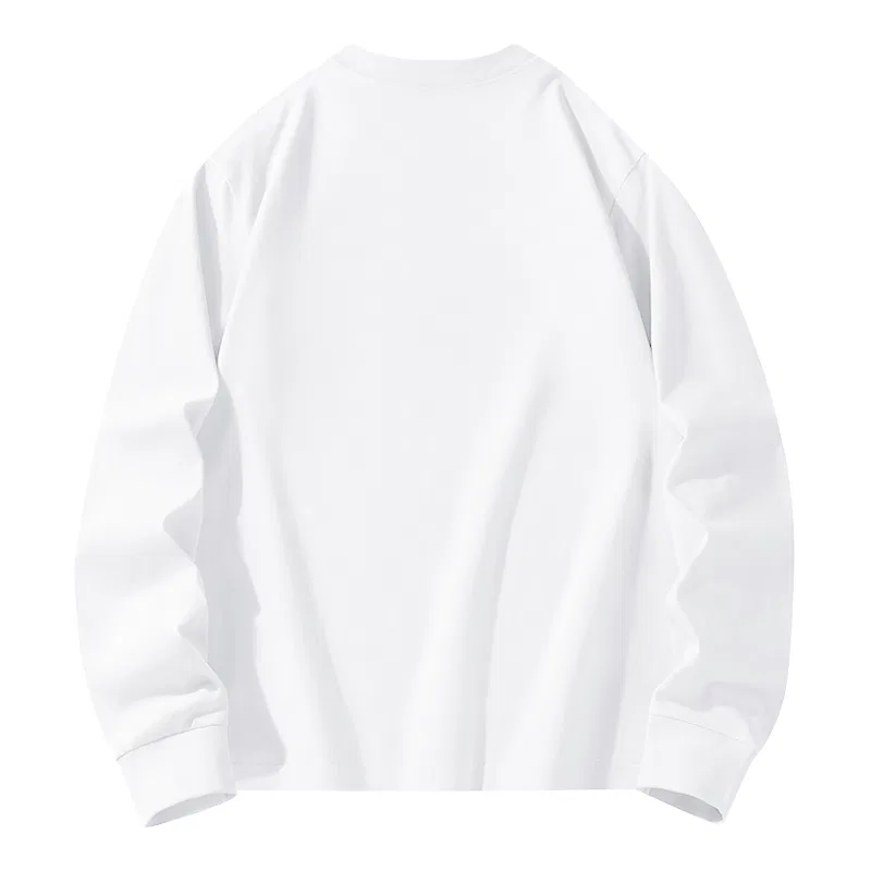 Детская футболка с принтом [Heavyweight]Black (with Black and White Smile Face Chest Logo) MINISO, Черный — фото 4