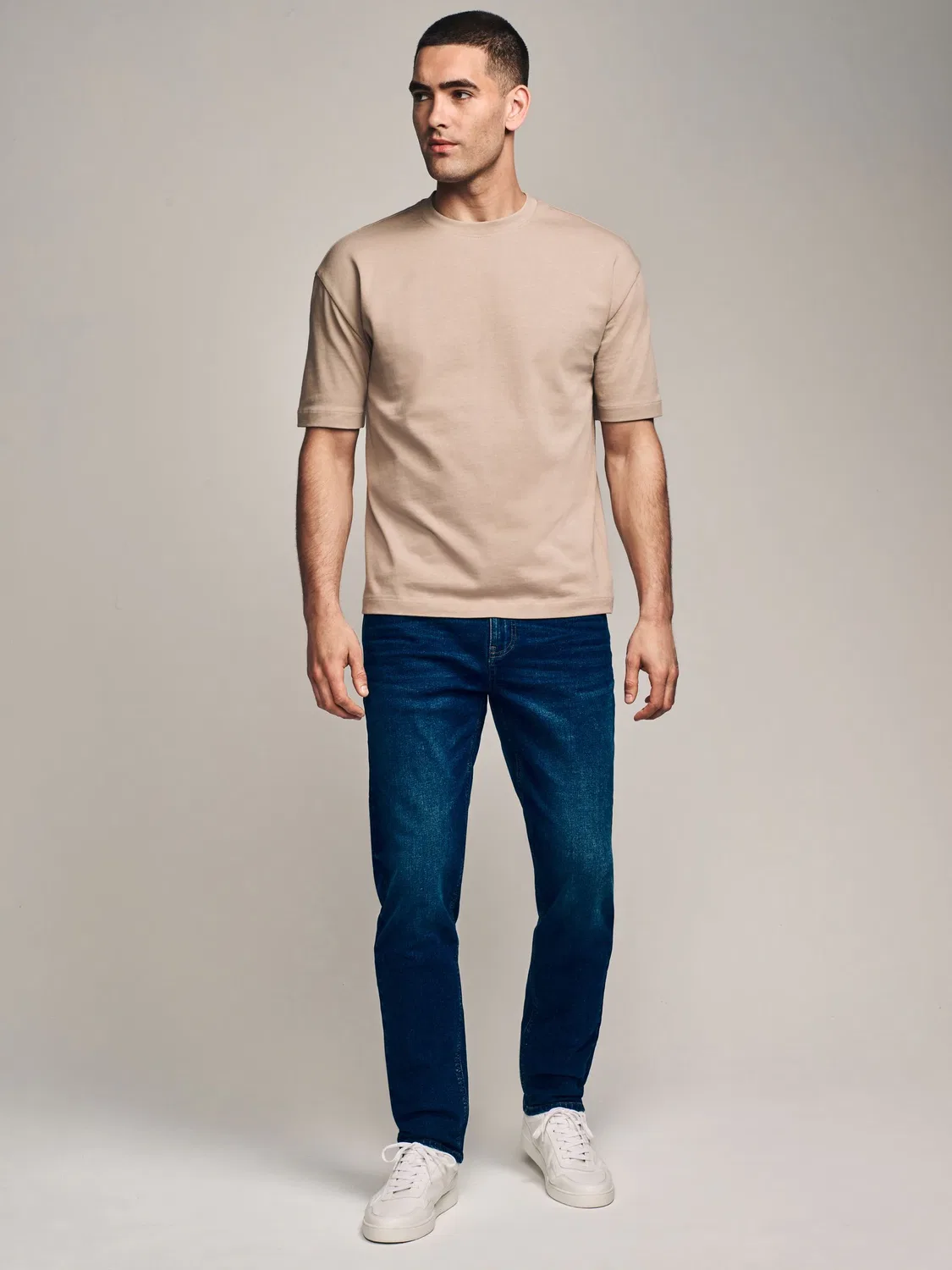 Джинсы Slim Fit Essential Stretch Next, Medium Blue — фото 2