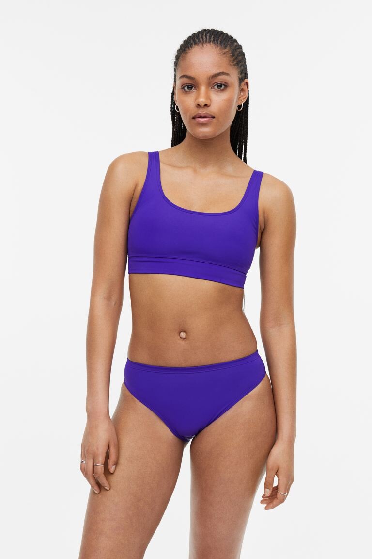 

Спортивные плавки бикини H&M, темно фиолетовый