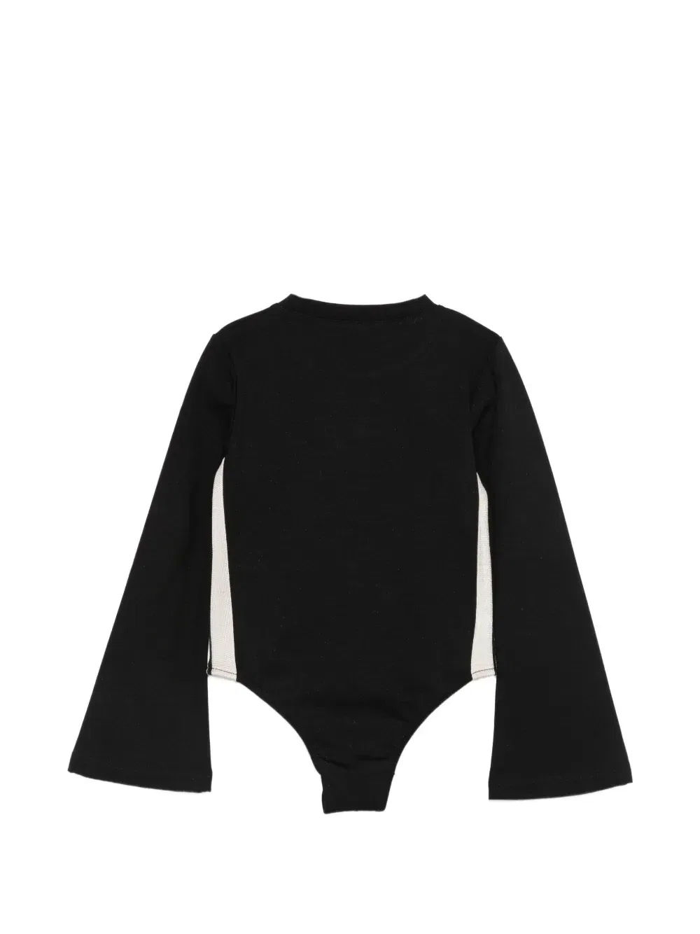Боди с расклешенными рукавами и логотипом Palm Angels Kids, черный — фото 2