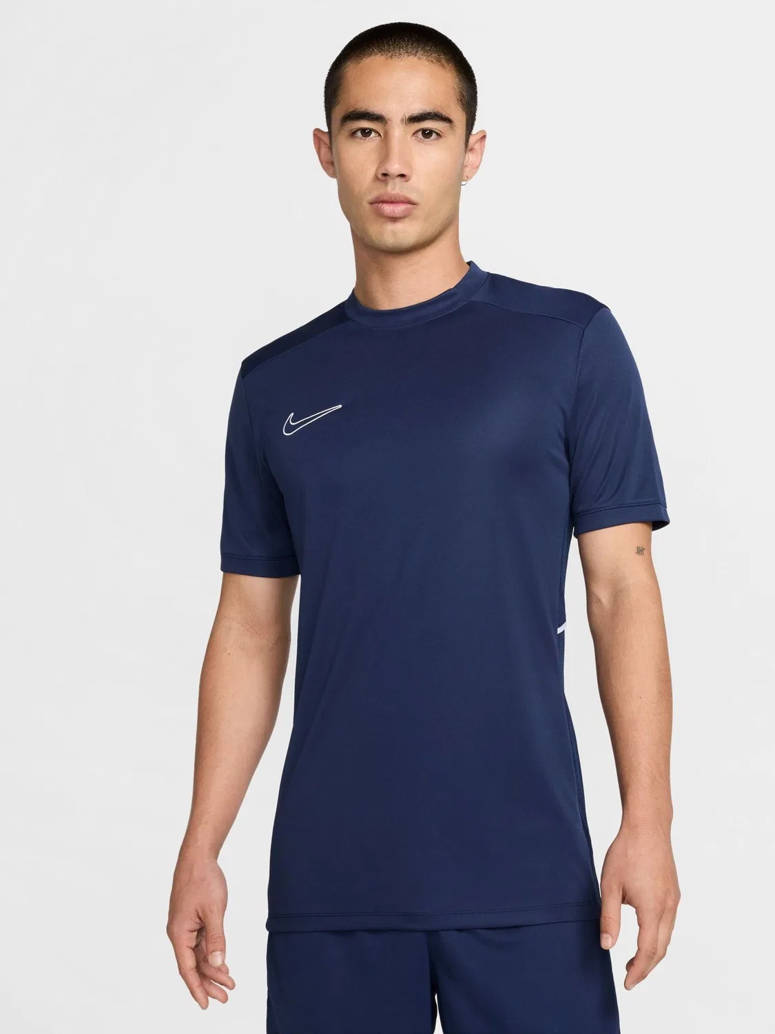 Футболка тренировочная Academy Dri-FIT Nike, Midnight Navy — фото 2