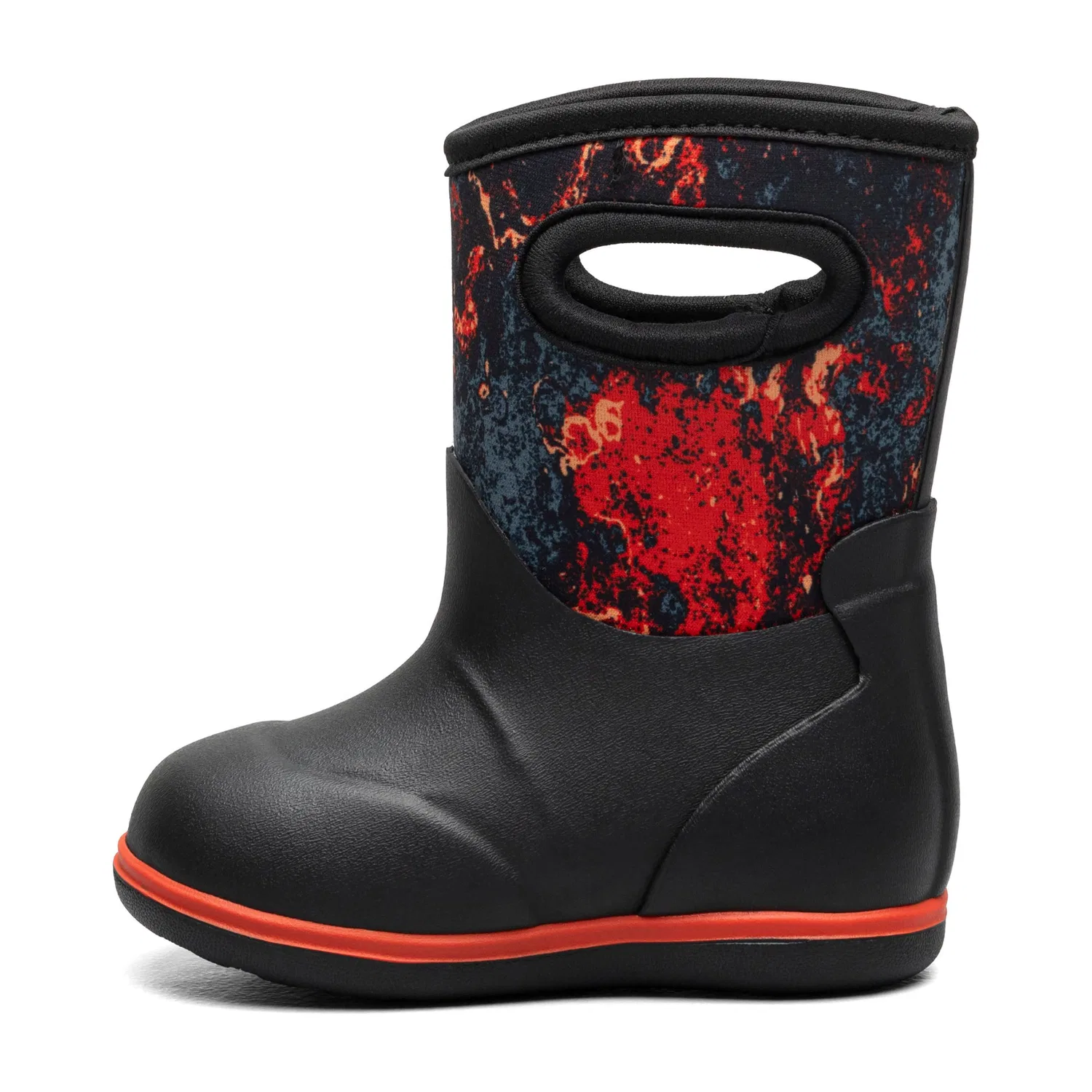 Детские зимние сапоги непромокаемые Baby Classic Bogs, Acid Camo/черный Multi — фото 2