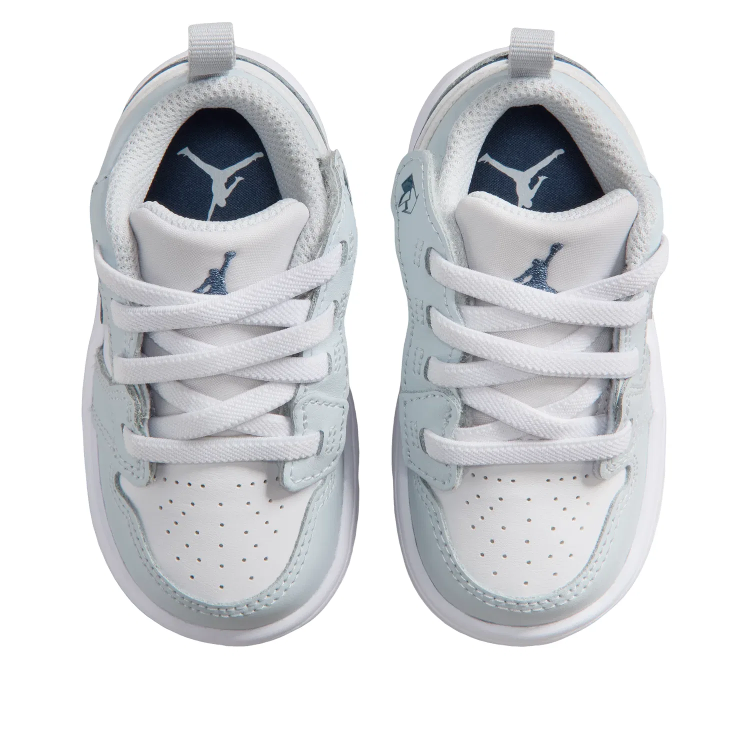 Детские кроссовки с закрытой шнуровкой Air Jordan 1 Low ALT, белый — фото 3