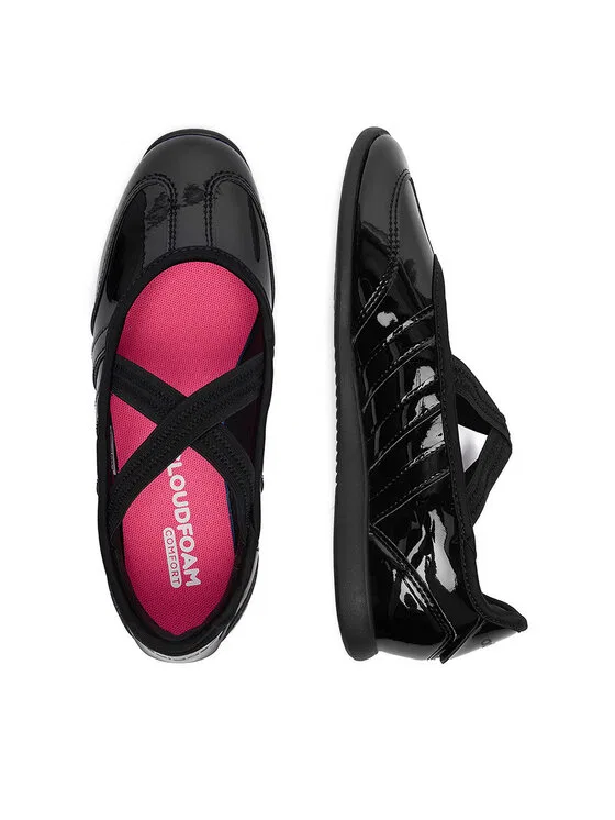 Балетки Adidas, черный — фото 4