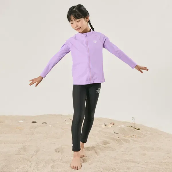 Леггинсы детские 9/10 длины, мермейд Arena Kids, BLACK