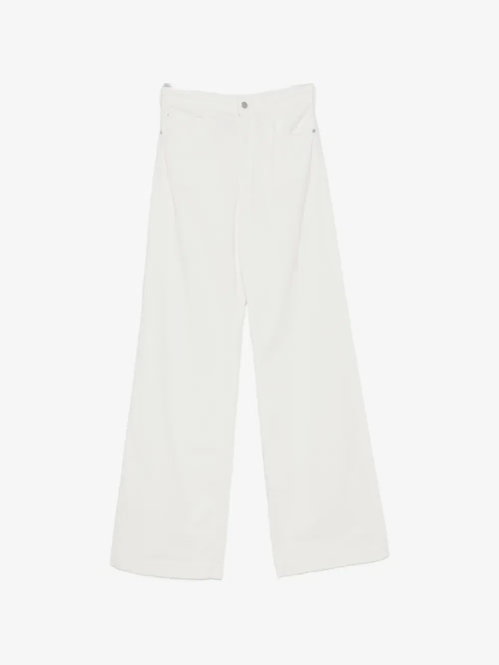 Джинсы-клеш Emporio Armani, белый