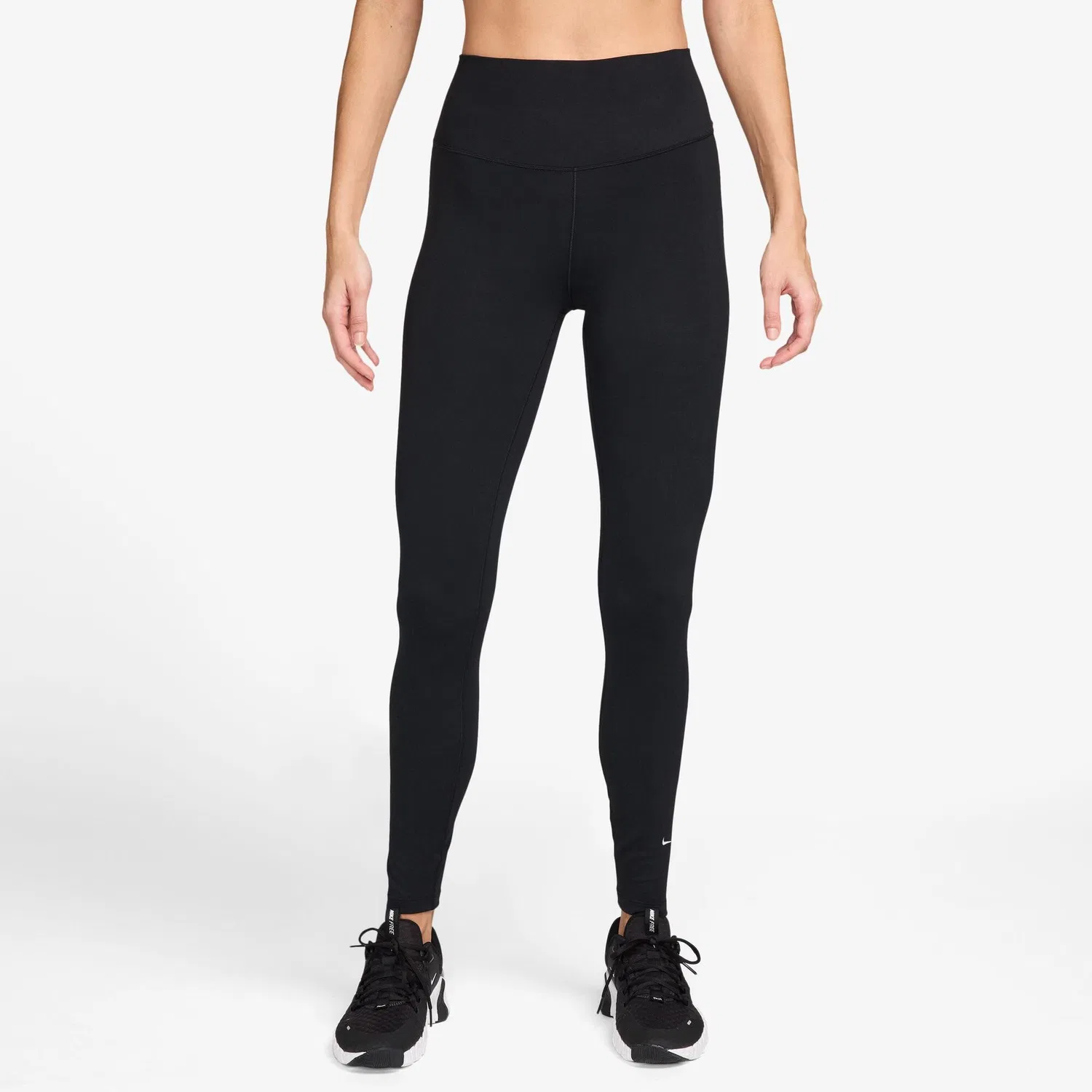 Женские леггинсы с высокой посадкой Dri-FIT ONE Nike, Schwarz