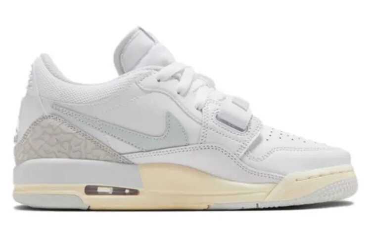 

Кроссовки Jordan Legacy 312 Vintage Basketball Shoes Women's Low-top Silver/White, белый