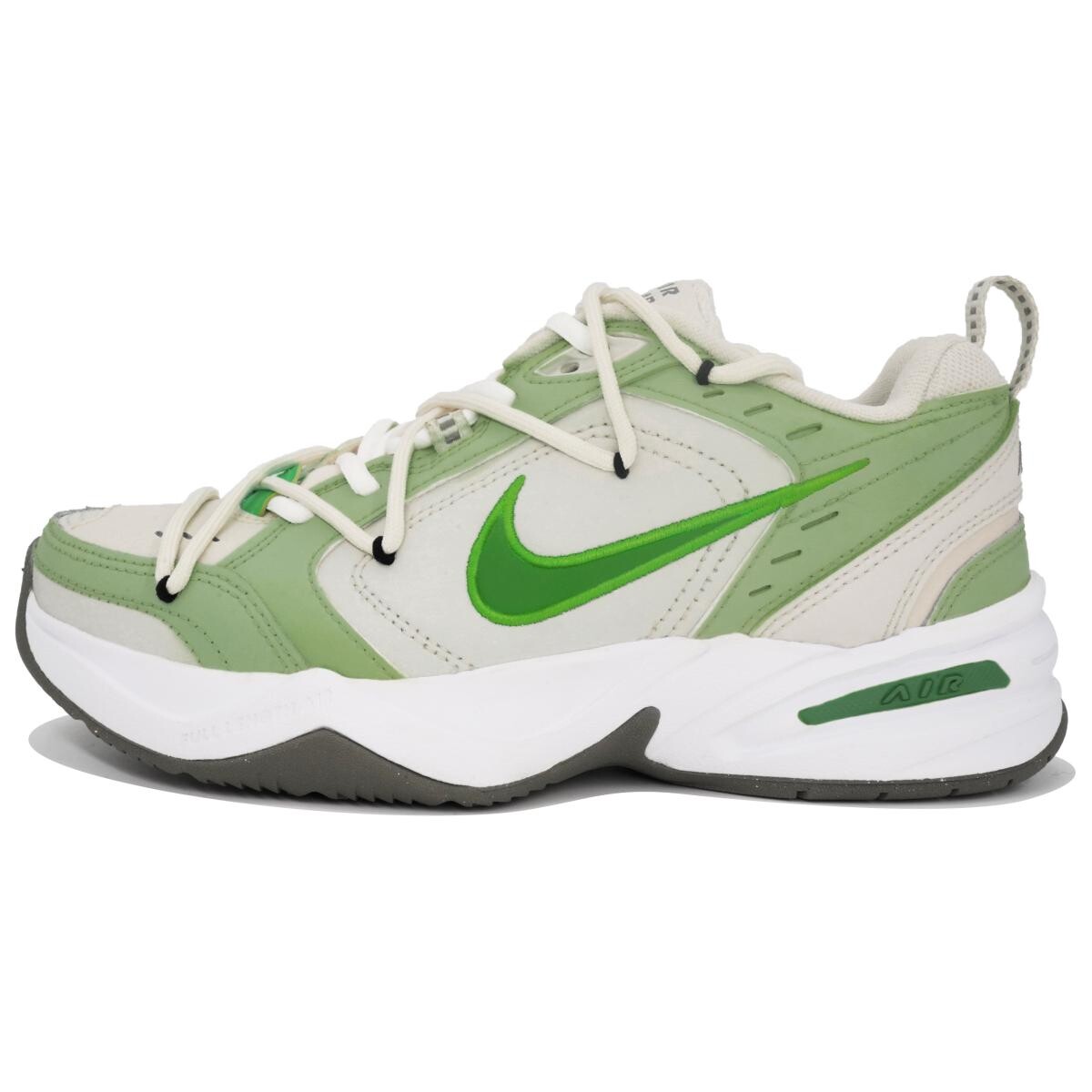 

Кроссовки Nike Air Monarch 4 Chunky Sneakers Men Low-top White, зеленый