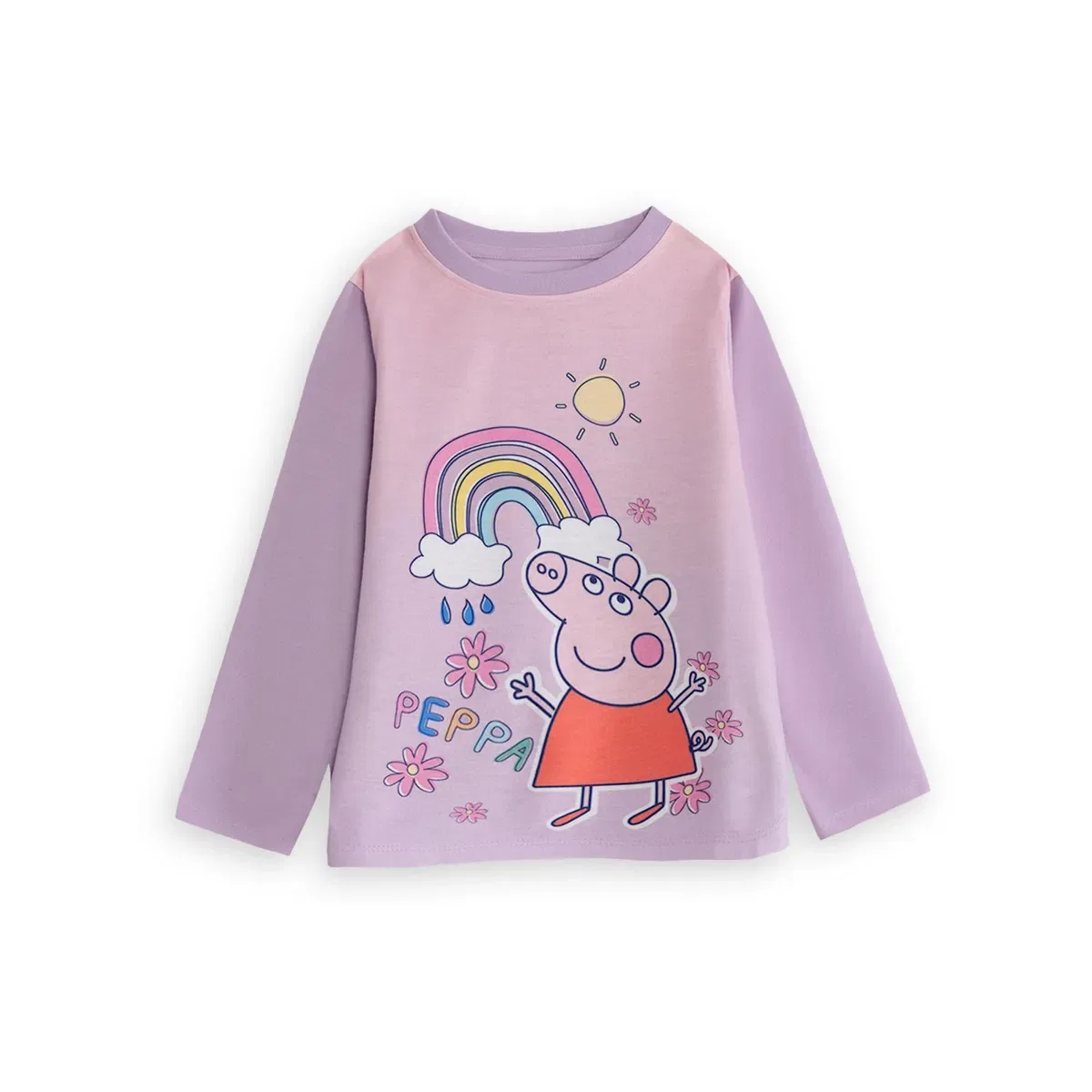 Детская пижама с длинным рукавом и длинной штаниной Character Peppa Pig, Multi — фото 3