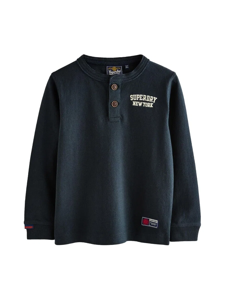 Рубашка темно-синего цвета Superdry & Co