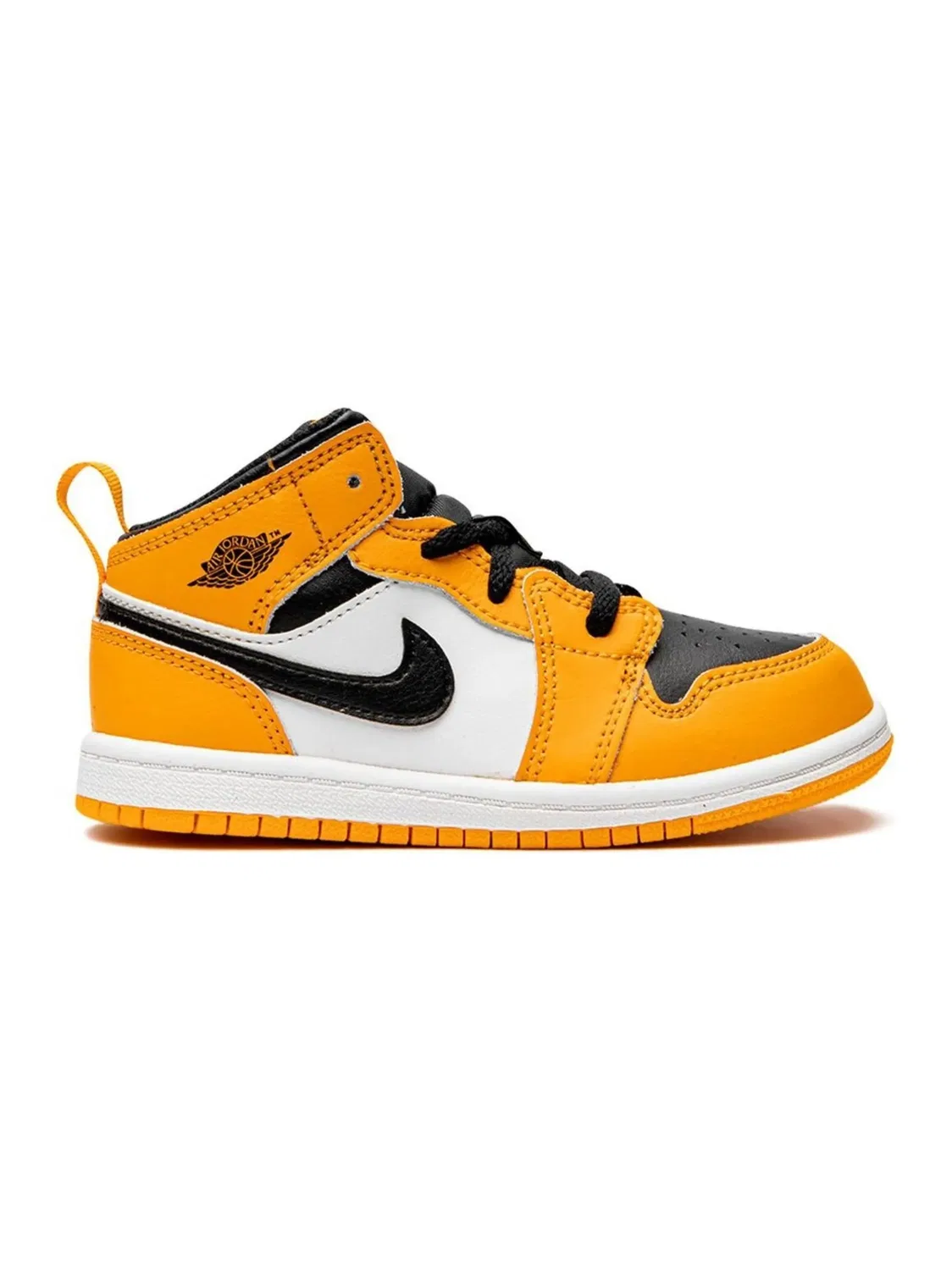Кроссовки Jordan 1 Mid "Taxi/Black/White" — фото 2