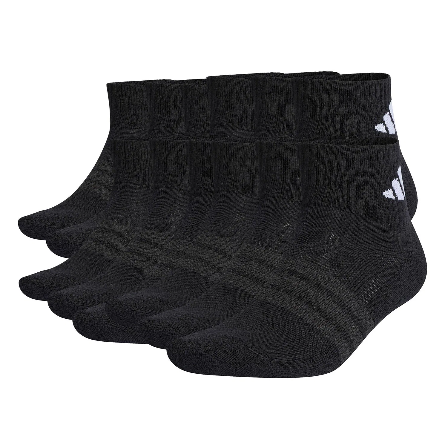 Детские носки с подошвой Cushioned Essentials Ankle Socks Adidas, Schwarz