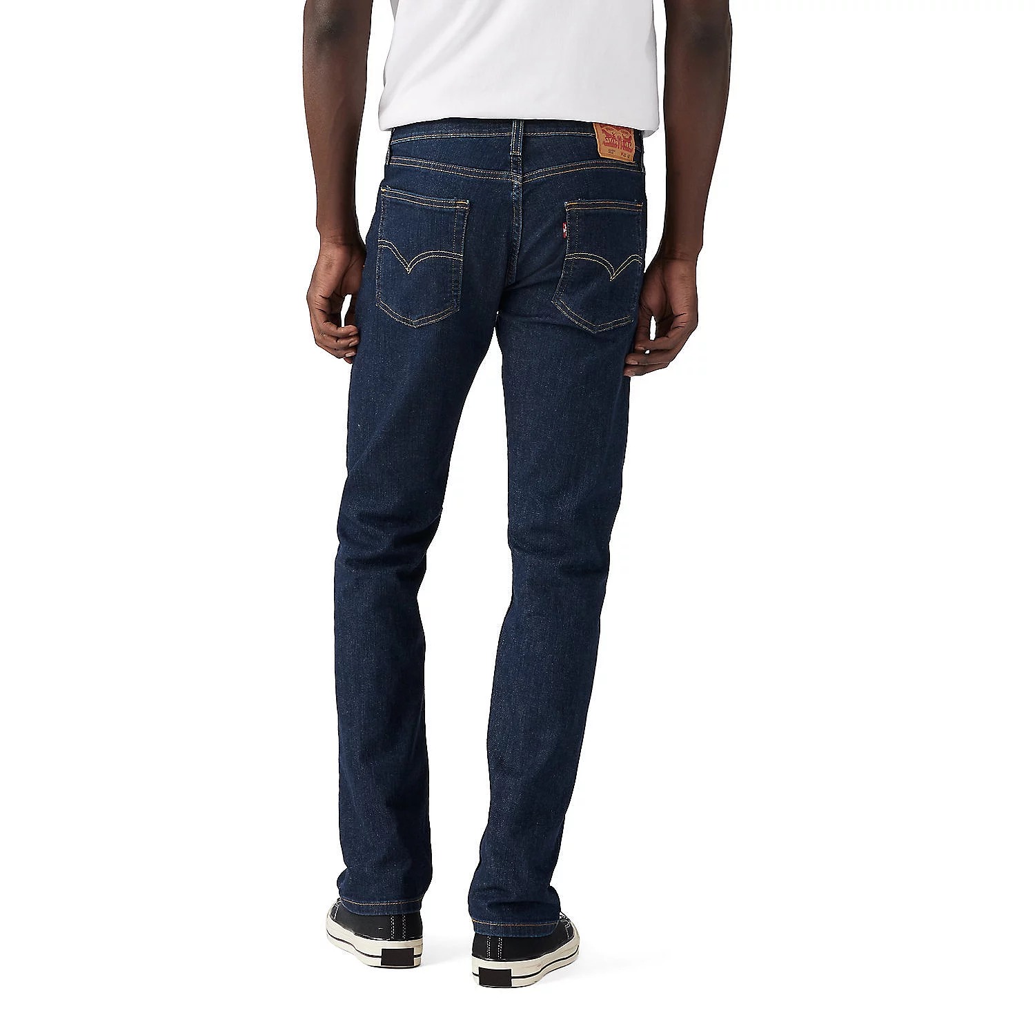 Мужские узкие прямые эластичные джинсы Levi's 513, Bastion — фото 3