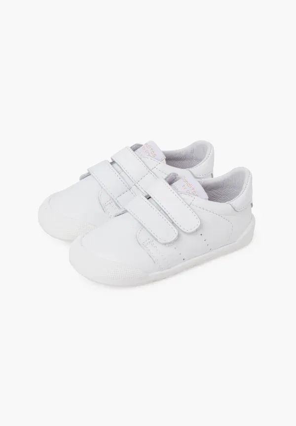 Ботинки кожаные Baby shoes Pisamonas белый — фото 2