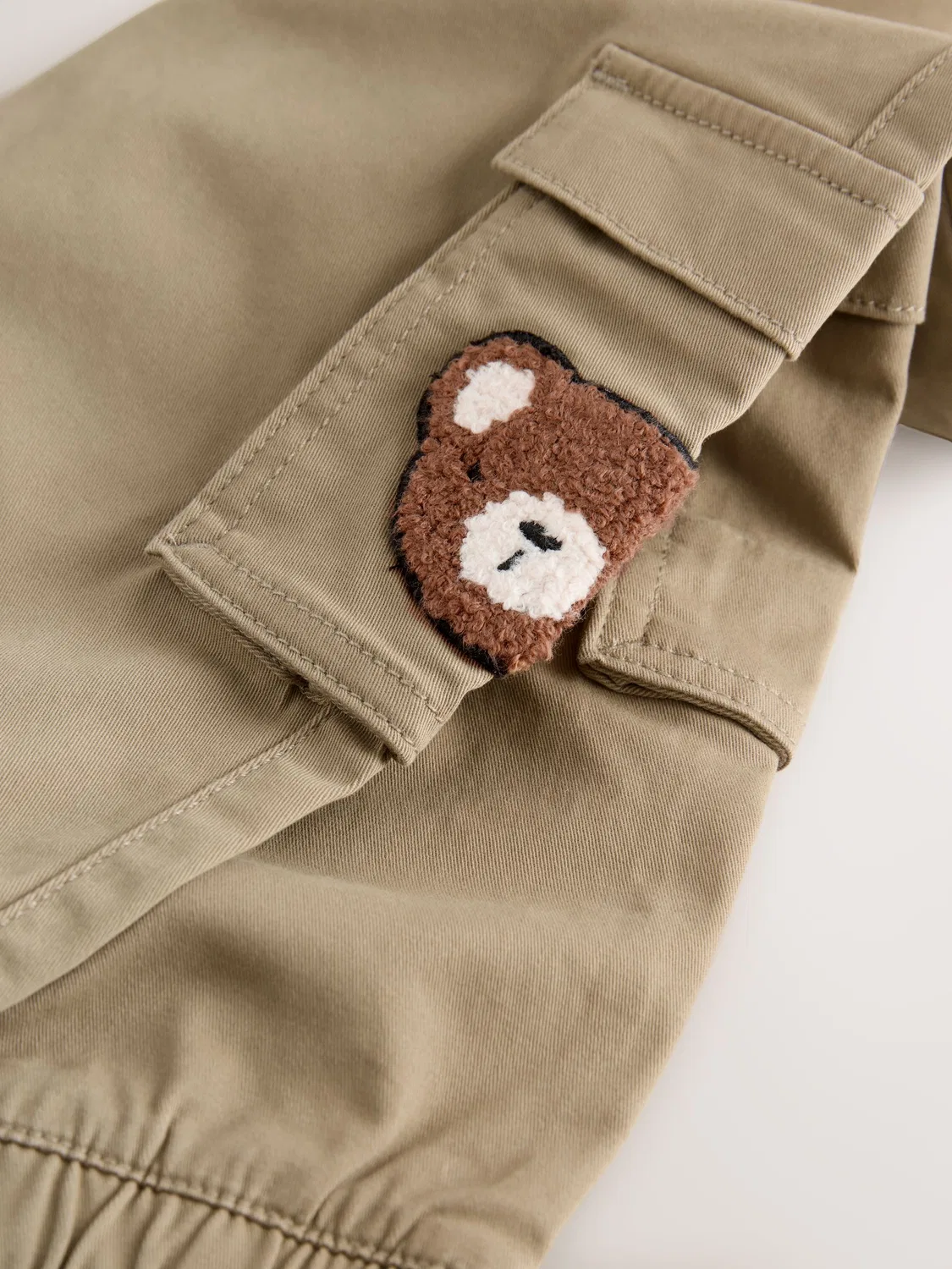Карго-брюки Regular Fit, Tan Brown Bear Next, бежевый — фото 3