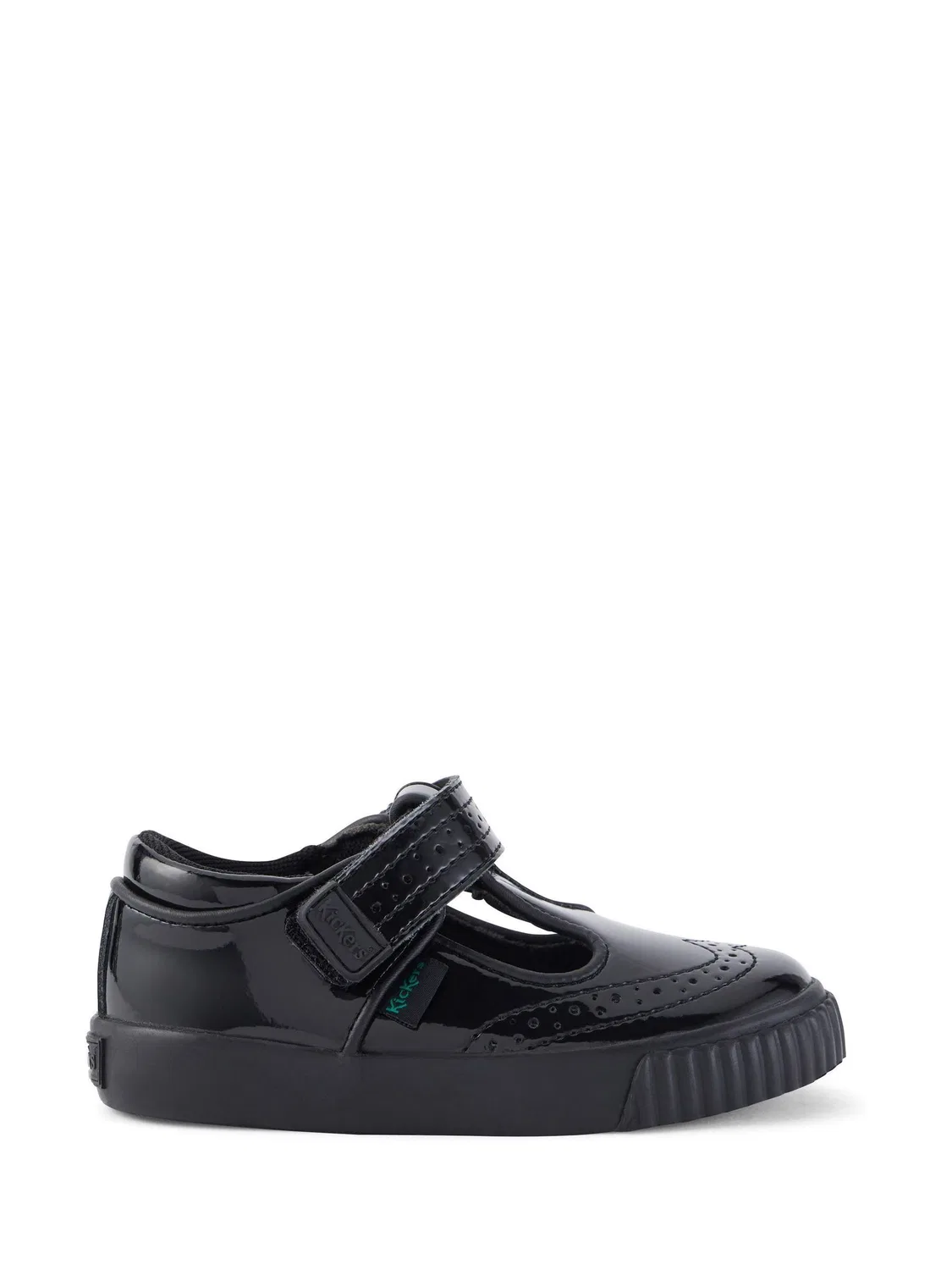 Туфли brogue T-Bar Kickers, черный