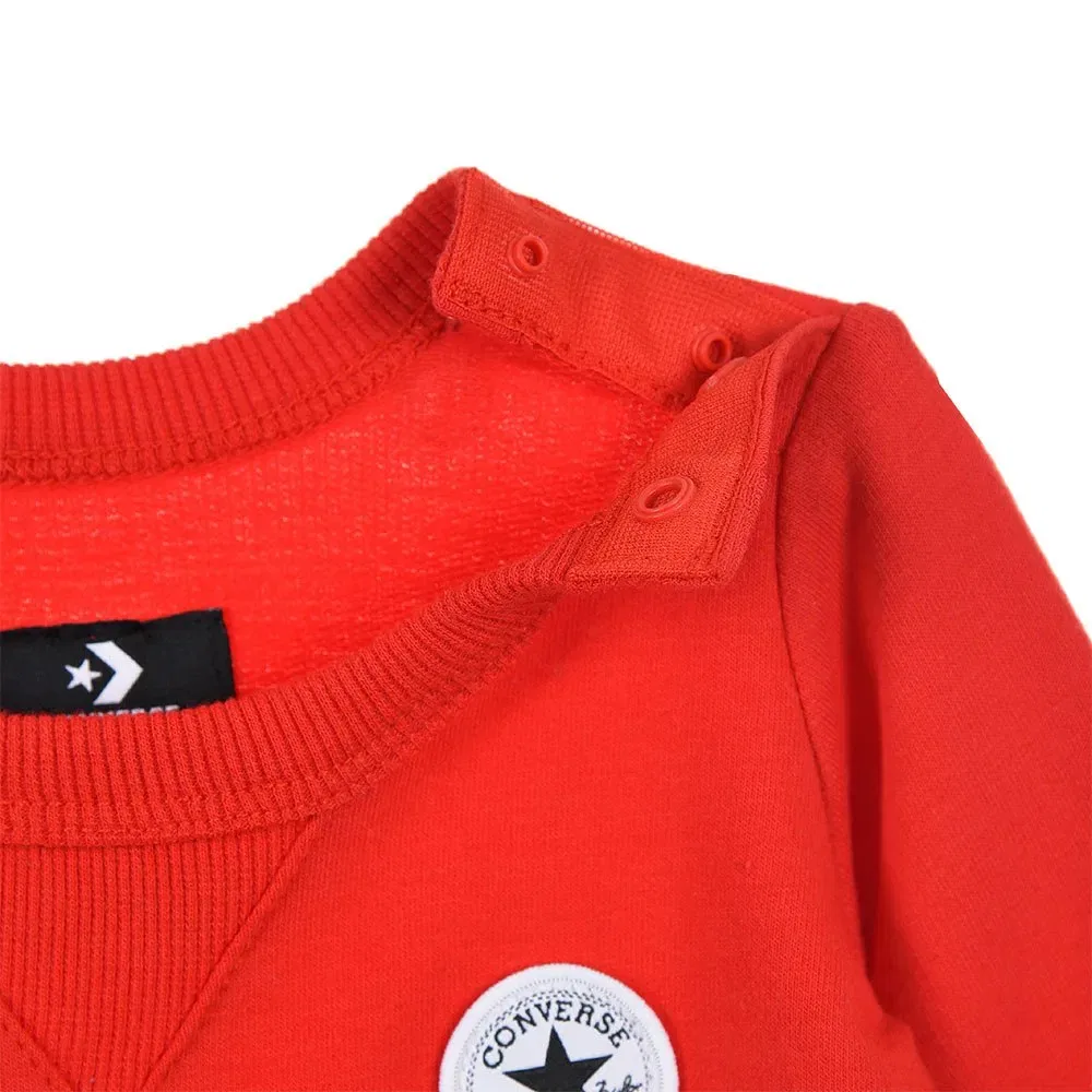 Комбинезон Converse Kids Lil Chuck, красный — фото 3