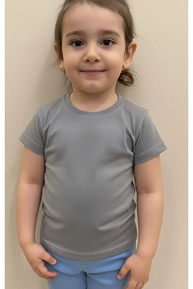 Детская футболка с коротким рукавом Mcrkids, Gray