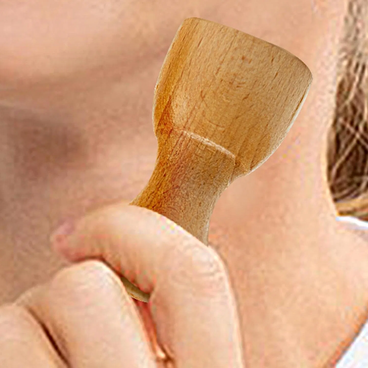 Деревянный массажер для лица Gua Sha, для тела Generic — фото 2