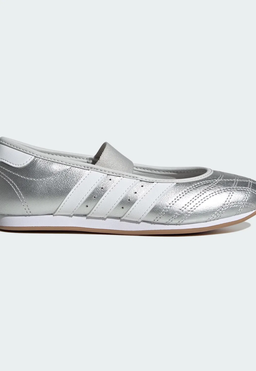Кроссовки Adidas Originals Taekwondo серебристого цвета — фото 4