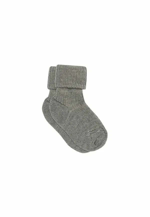 Носки из шерсти 3-pack Mp Denmark Grey Melange, серый — фото 3