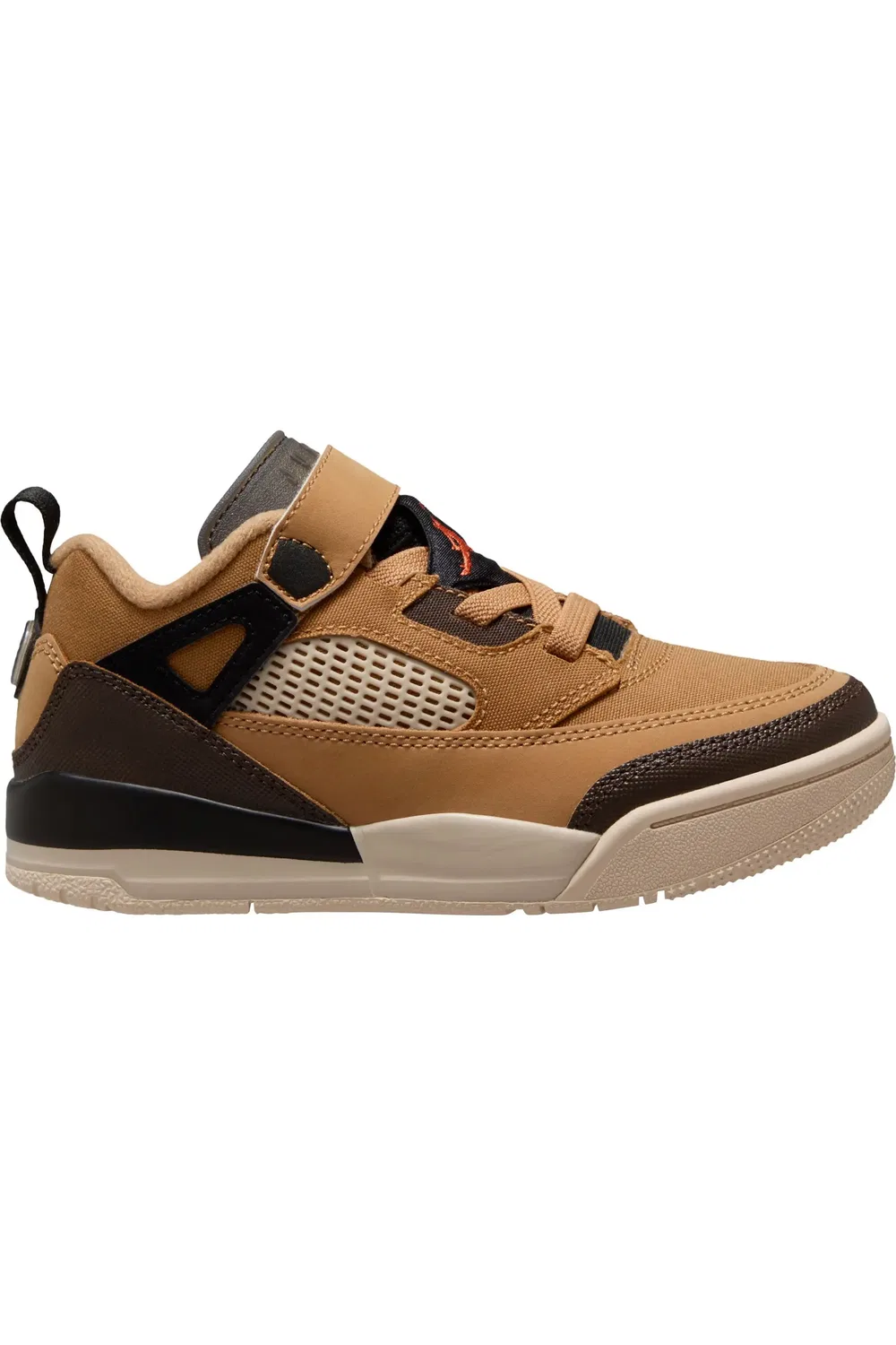 Кроссовки детские низкие Spizike Jordan, Flax/Baroque Brown/Black