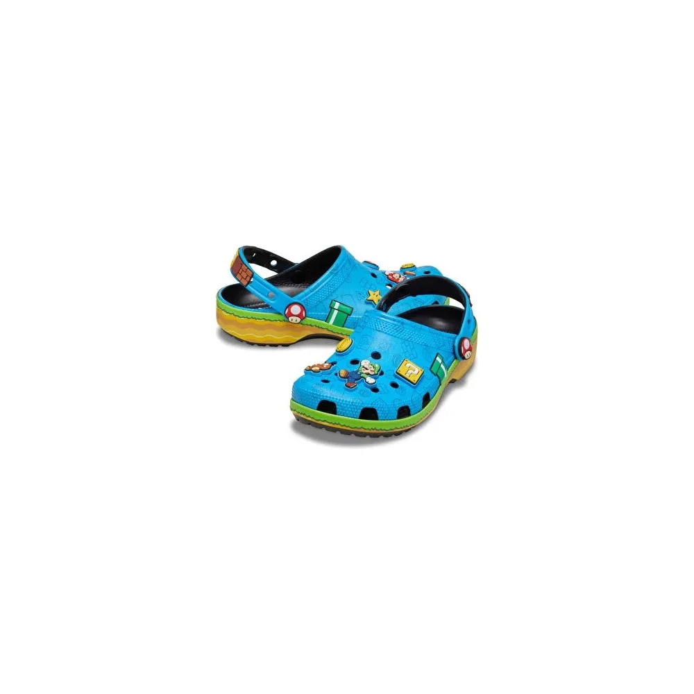 Детские сандалии Crocs Super Mario Core Cls Clg T Çok Renkli — фото 3