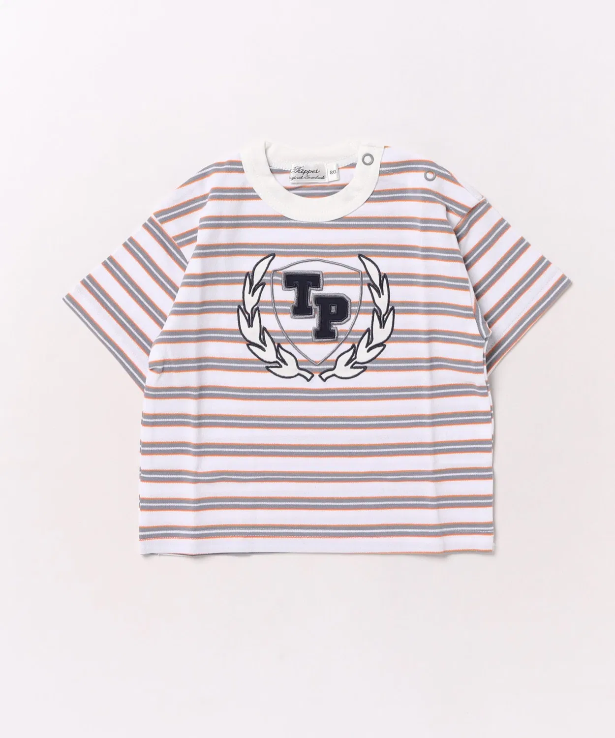 Детская футболка с принтом Tappet, модель Striped Tee Tappet, Navy