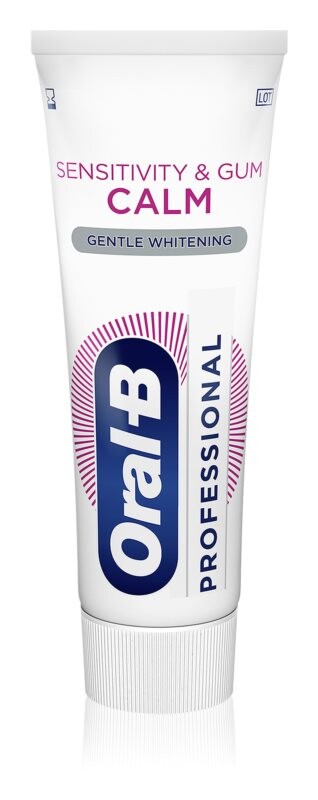 

Отбеливающая зубная паста Oral B Professional Sensitivity & Gum Calm Gentle Whitening