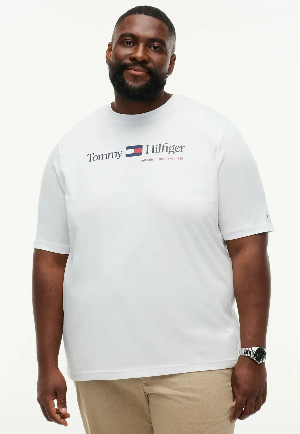 Футболка с графическим принтом Bt-Brand love rwb - футболка с принтом Tommy Hilfiger, White
