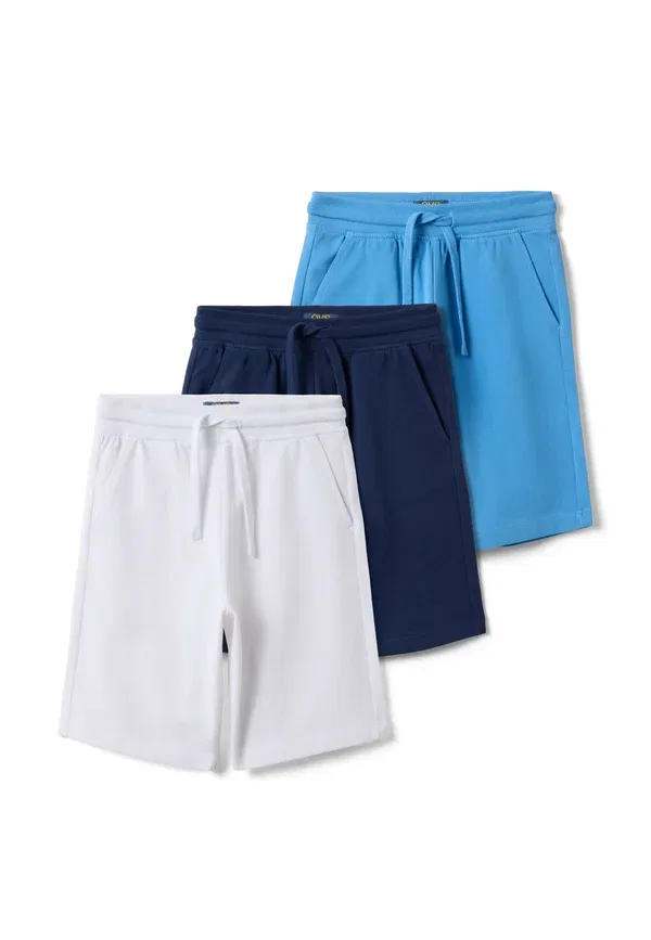 Брюки хлопковые 3-pack Ovs, белый, синий