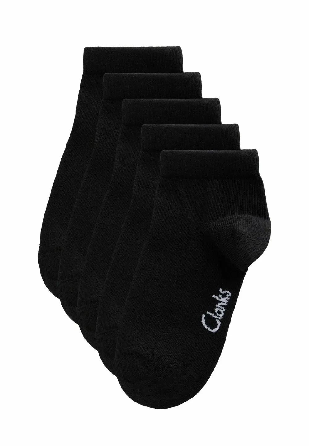 Набор из 5 пар носков для школы - носки Clarks, Black