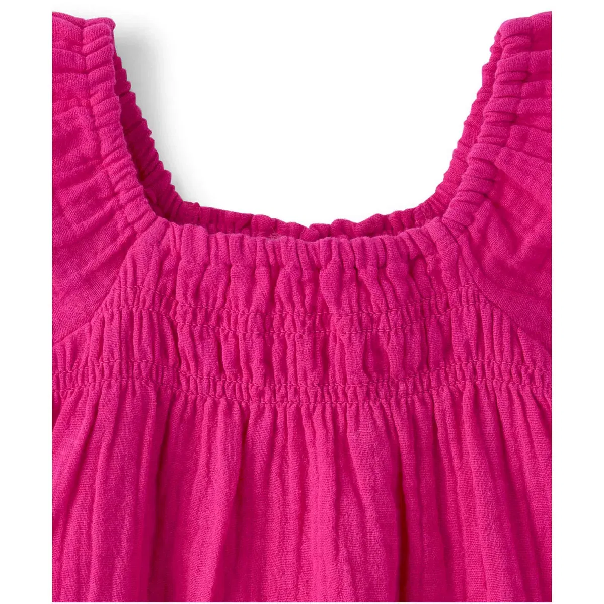 Детское топ с квадратным вырезом Flutter Top The Children's Place, Pink — фото 3