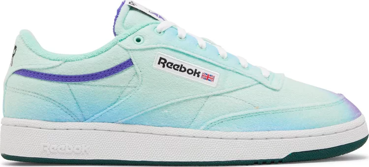 Кроссовки daniel moon x club c 85 'hint mint' Reebok, синий - фото