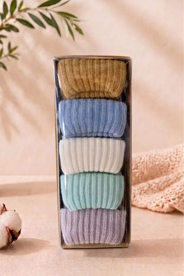 Детские носки хлопковые набор 5 шт Basics Pure Plus, Khaki