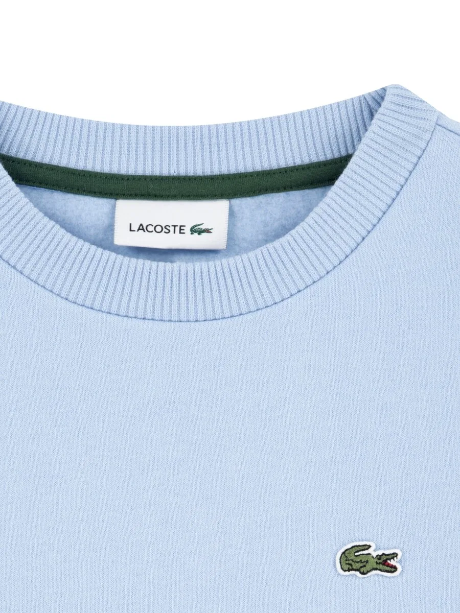 Толстовка LACOSTE светло-голубого цвета — фото 4