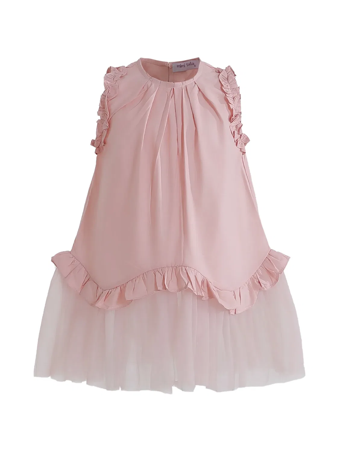 Платье Lumielle с оборками Mimi Tutu, розовый
