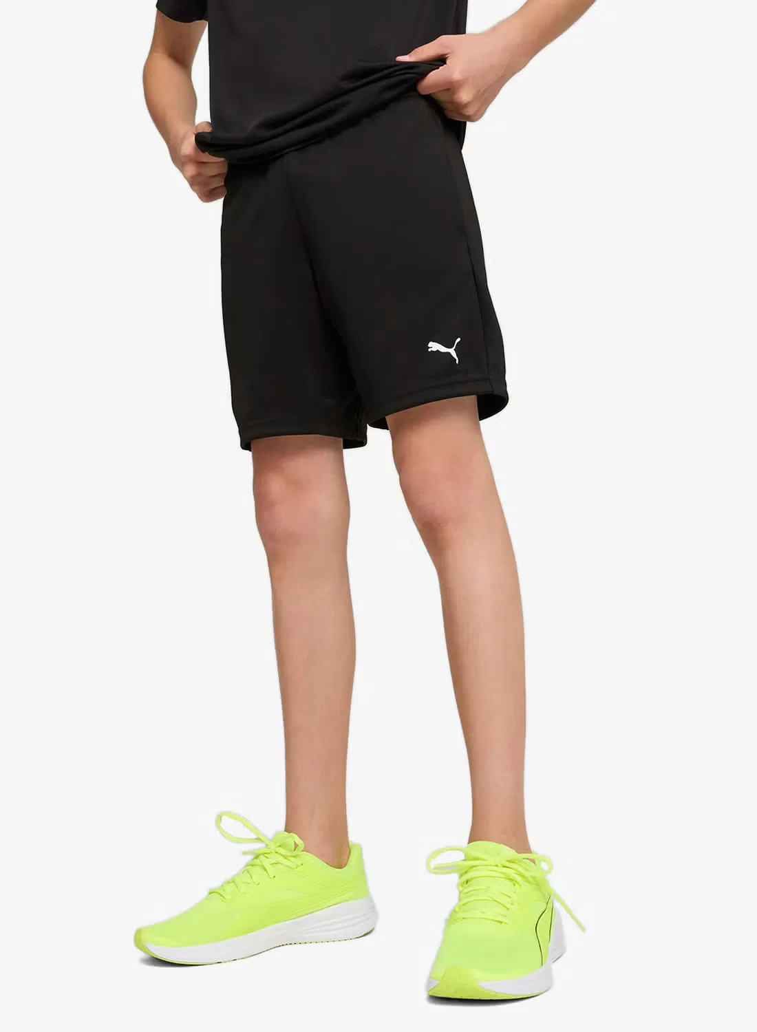 Шорты с логотипом Youth Essential Logo Puma, черный