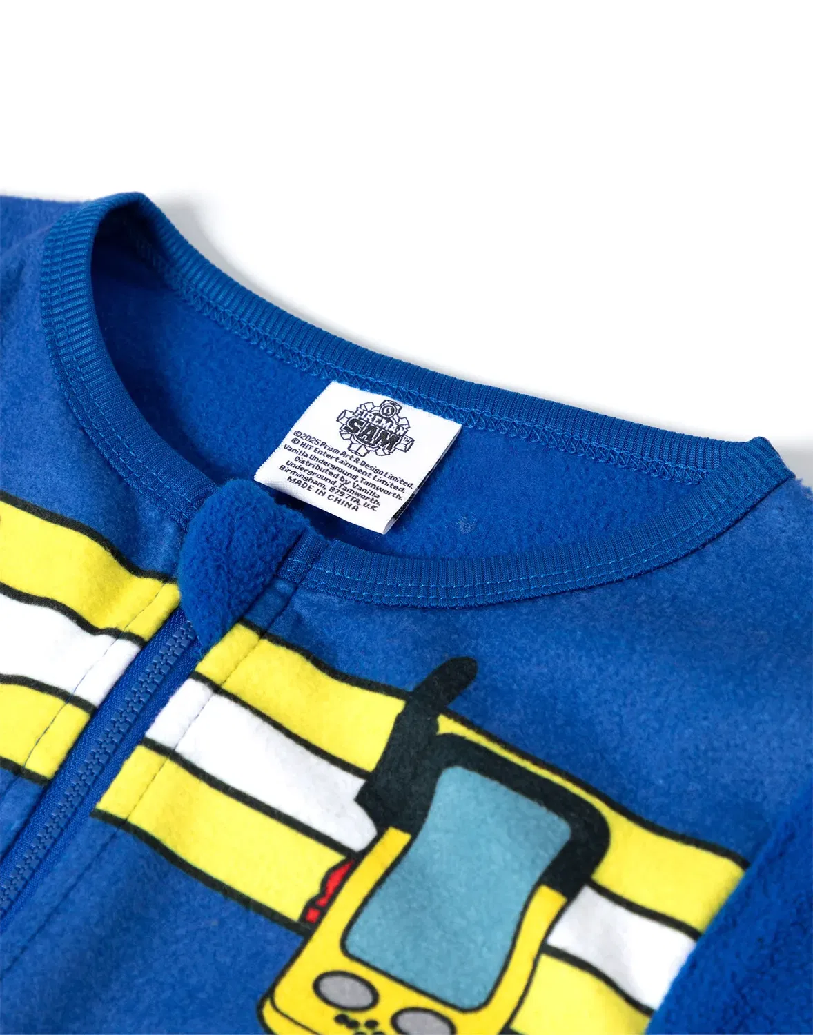 Детский комбинезон для мальчиков с принтом Fireman Sam, Blue — фото 4