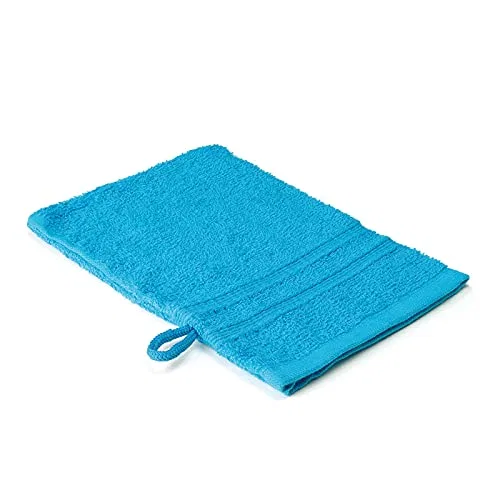 Салфетки для лица набор 12 шт, Treb Horecalinnen, 15x22 см, Turquoise — фото 2