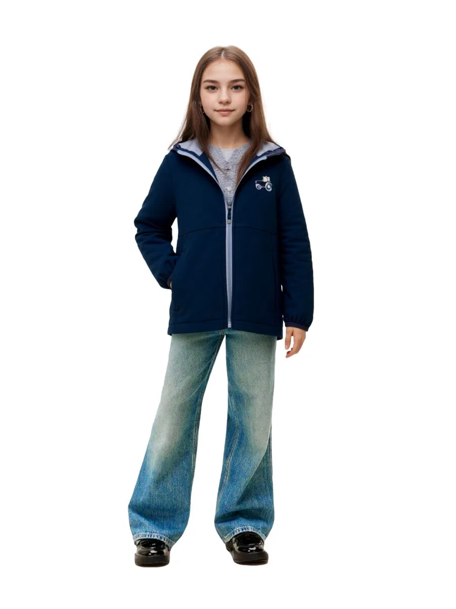 Куртка NAME IT Performance Jacket 'NMMMALTA05' темно-синего цвета — фото 2