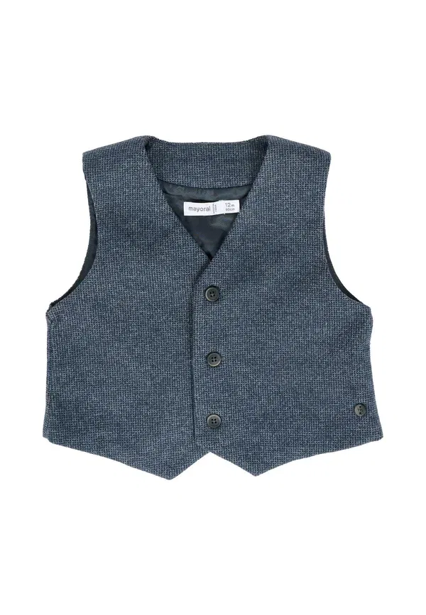 Жилет из хлопка Waistcoat Mayoral, синий